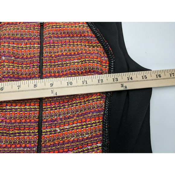 Rachel Rachel Roy Womens Sleeveless Crew Neck Sheath Woven Dress Orange Sz 6 - Picture 7 of 10